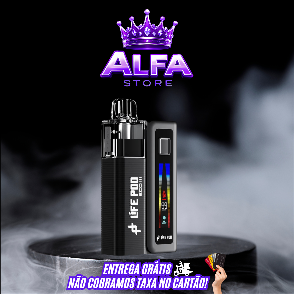 KIT LIFE POD RECARREGAVEL